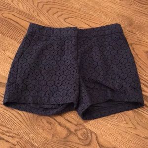 NWT C. Wonder Navy Lacey Shorts